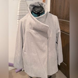 Old Navy Gray Wool Coat